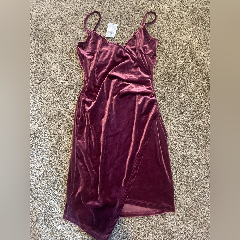 Sexy velvet dress